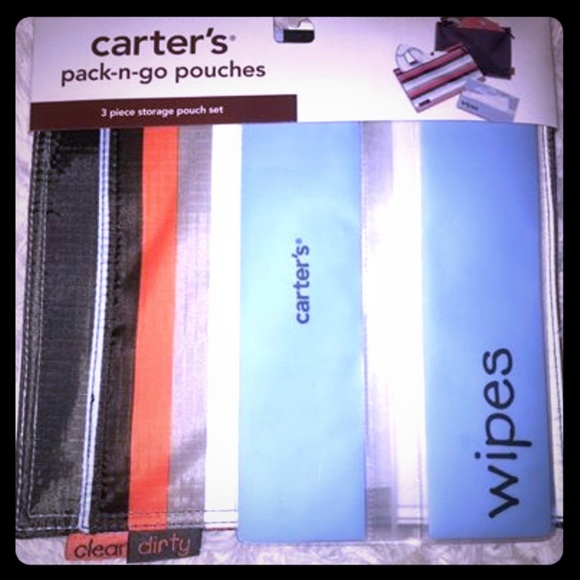 New Carter’s Pack'n Go Diaper Bag Organizer Pouches - Picture 1 of 3